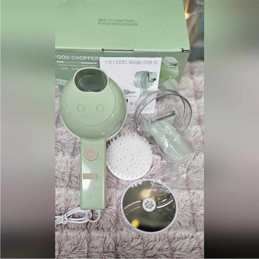 Source Unknown Green Handheld Food Processor - Picture 3 of 3